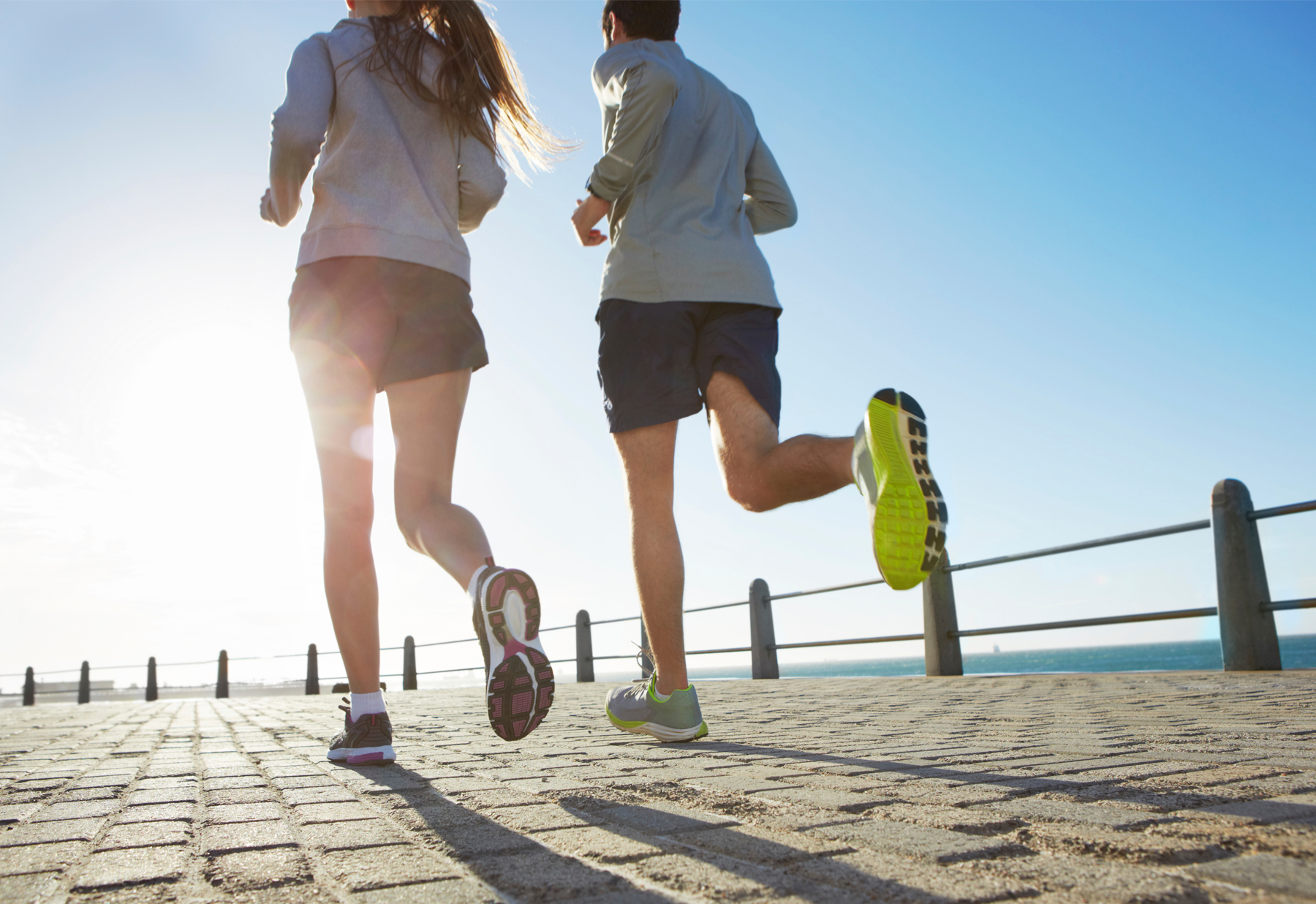caminando y corriendo