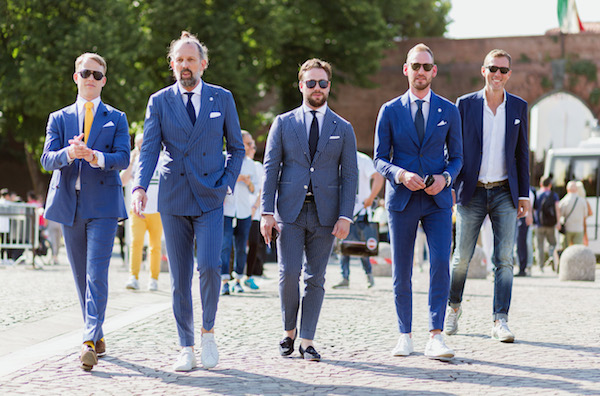 Fotos exclusivas de estilo callejero durante Pitti Uomo 88. Miembro del público. Florencia, Italia. 16 de junio de 2015. Crédito: The Styleograph/WENN.com