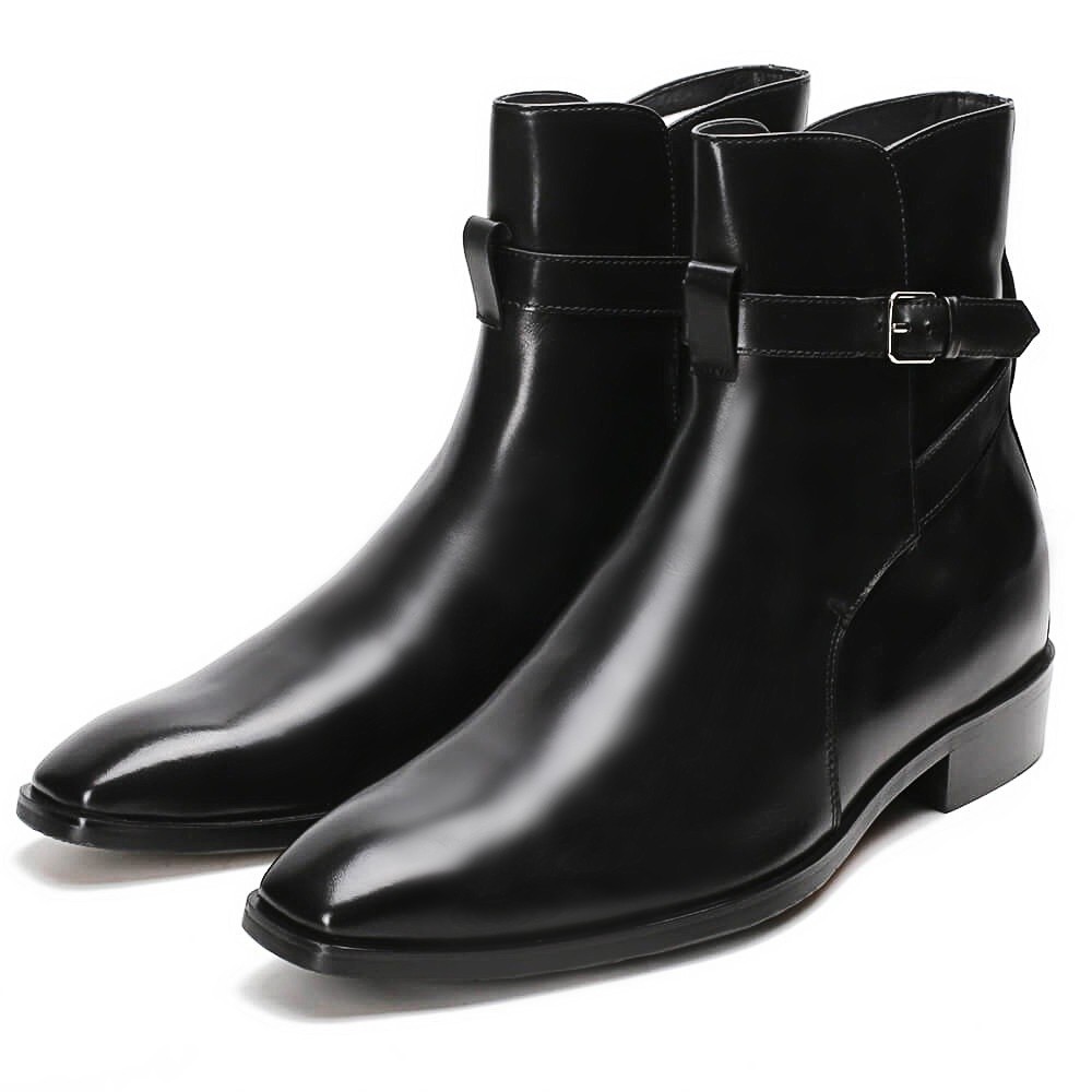 Harness Boots with Cuban Heel