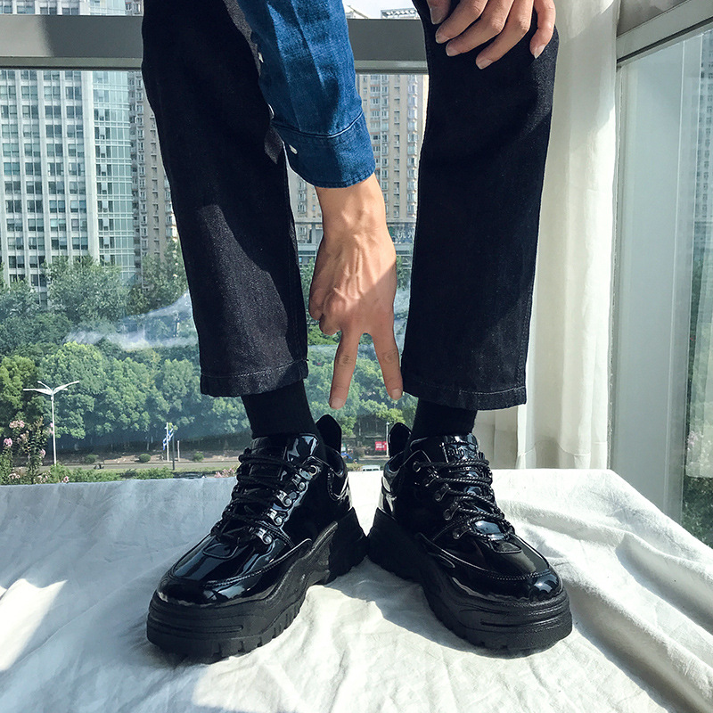 zapatos de plataforma para hombre