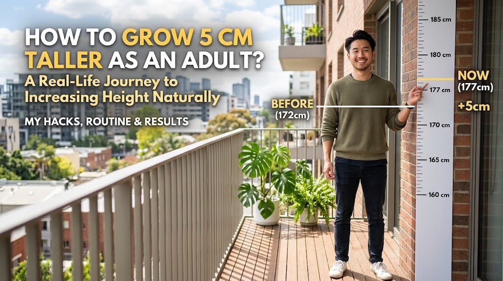Grow 5 cm Taller as An Adult