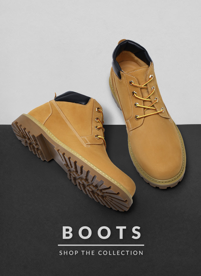 Botas Casual de Senderismo Marrón para Hombre 6CM / 2.36 Pulgadas