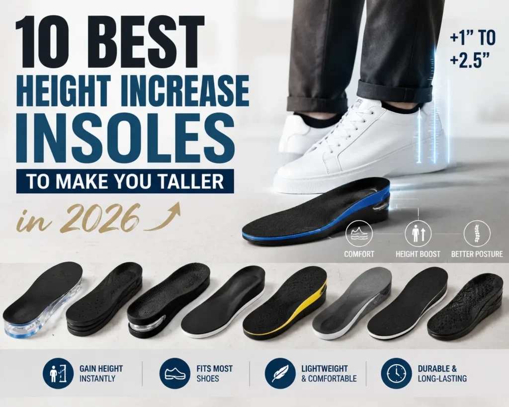 10 Best Height Increase Insoles to Make You Taller
