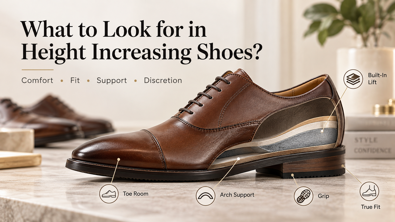 What to Look for in Height Increasing Shoes