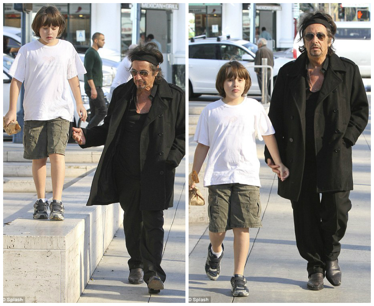 Zapatos elevados de Al Pacino