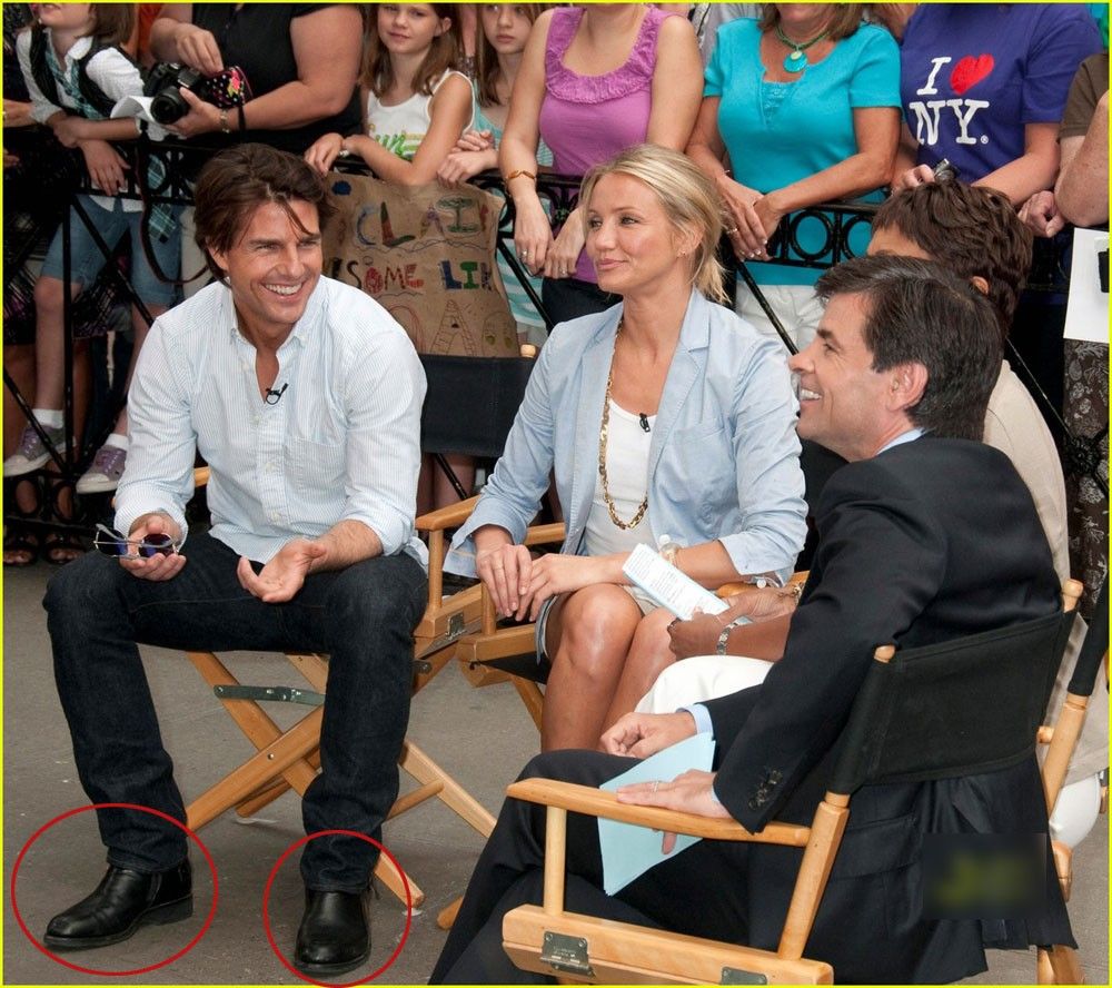 Tom Cruise elevstor shoes