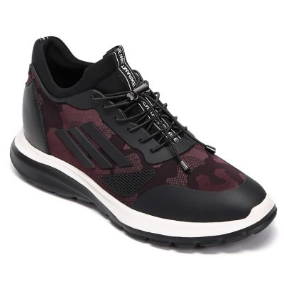 Zapatillas Con Alza - Hombres Zapatillas de deporte de la zapatilla de deporte con los zapatos 7cm Más Alto