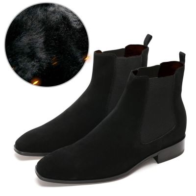 Botas Chelsea de Gamuza de 7 cm | Tallas 37-45