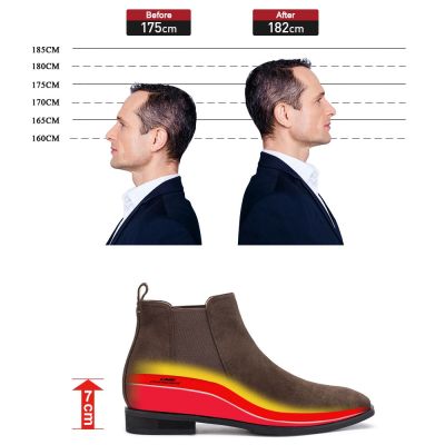 Black Height Incrasing Elevator Shoes Occident Dress Shoes