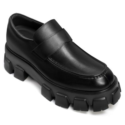 Mocasines de Cuero para Hombre 7 cm | CHAMARIPA
