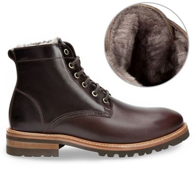 Botas Forradas de Piel Napa 7 cm