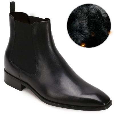Botas con Interior de Terciopelo y +7 cm de Elevación