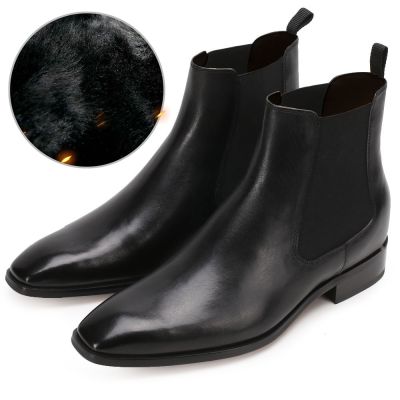 Botas con Interior de Terciopelo y +7 cm de Elevación