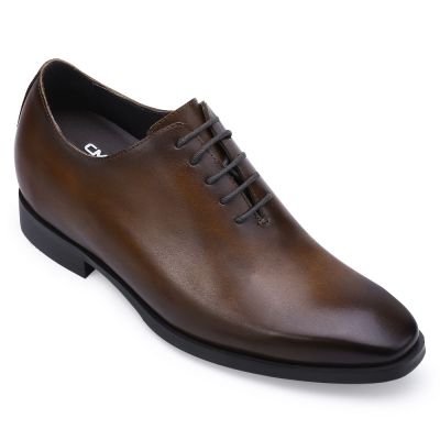 Black Height Incrasing Elevator Shoes Occident Dress Shoes