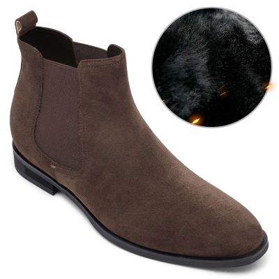 Black Height Incrasing Elevator Shoes Occident Dress Shoes