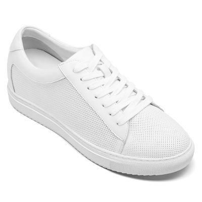 CMR CHAMARIPA Zapatillas deportivas informales transpirables para hombre, aumento de altura de 7 cm