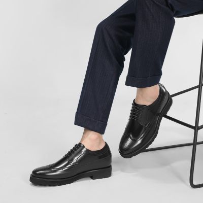 Zapatos Derby Elevadores | 8 cm | Tallas 36-47
