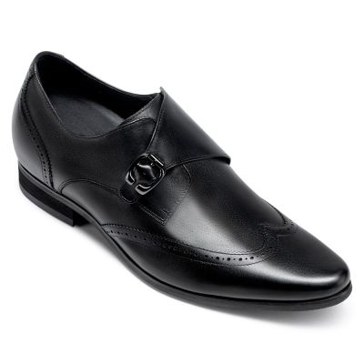 Zapatos Monk Strap con Hebilla Wingtip | 7 cm
