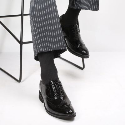 CHAMARIPA alzas para zapatos - zapatos mas altos para hombres - Zapatos de vestir 8 CM Más Alto