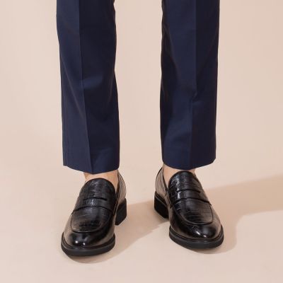 Mocasines de 5 cm de Cuero de Ternera