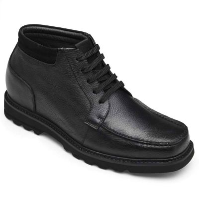 CHAMARIPA zapatos alzas hombre - zapatos con alzas para hombres - botas de montaña 9 CM Más Alto
