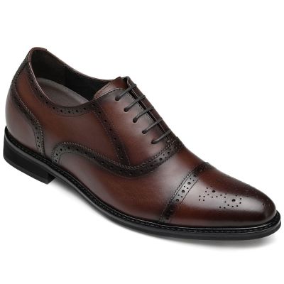 Oxfords de Cuero de Vacuno 8 cm | CHAMARIPA