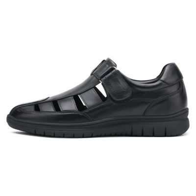 Sandalias Elevadoras de Cuero de Vaca | 6 cm Zapatos con Alzas