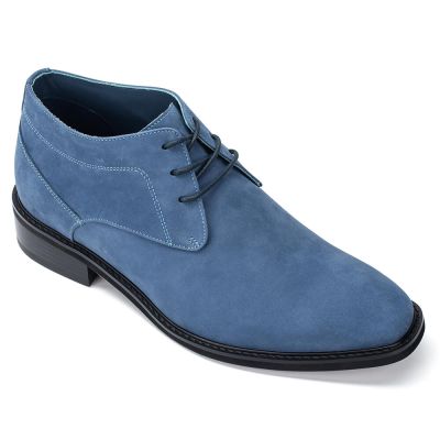 Black Height Incrasing Elevator Shoes Occident Dress Shoes