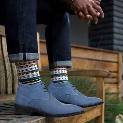 Black Height Incrasing Elevator Shoes Occident Dress Shoes