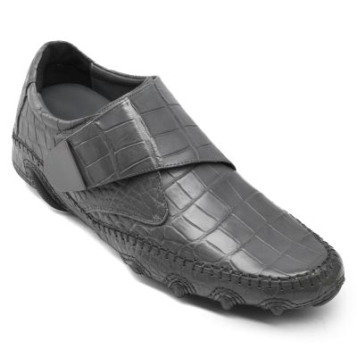 Black Height Incrasing Elevator Shoes Occident Dress Shoes