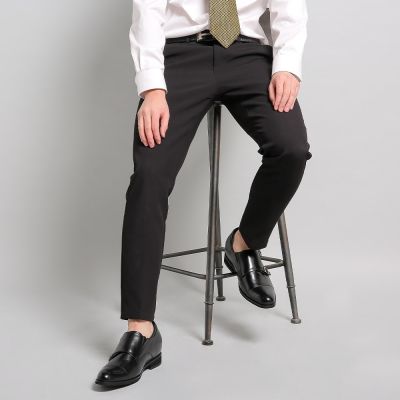 Zapatos Vestir Tacón Alto Hombre – Monkstrap Cuero Negro 7cm