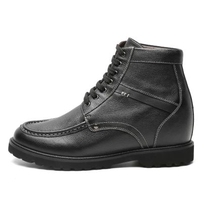 Botas altas negras - Botas para novio en España - 9 CM Más Alto