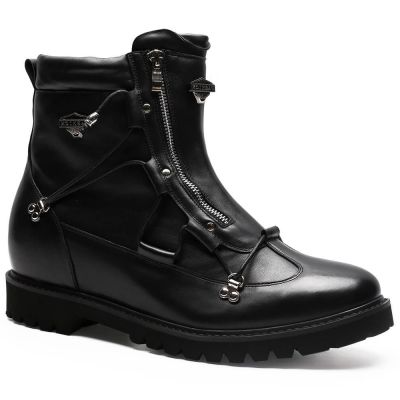 Zapatos Casuales Negros para Exterior 9 cm | CHAMARIPA