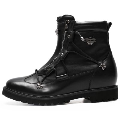 Zapatos Casuales Negros para Exterior 9 cm | CHAMARIPA