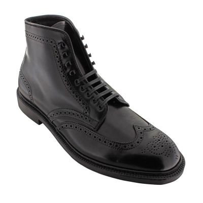 zapatos de altura más altos - zapatos de hombreHeight - Botas de coraza cordobesa negro 7 CM
