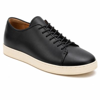 CMR CHAMARIPA Zapatos Para Hombre Que Aumentan La Altura | Zapatillas Casual Negras De Shell Cordovan 6 CM