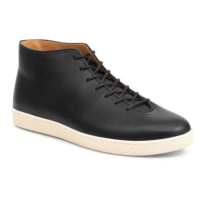 CMR CHAMARIPA Zapatos Con Elevación Para Hombre | Zapatillas Casual Negras De Shell Cordovan De Caña Alta 6 CM