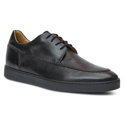 CMR CHAMARIPA Zapatos Para Hombre Con Altura | Zapatos Casual Elegantes Negros De Shell Cordovan 6 CM