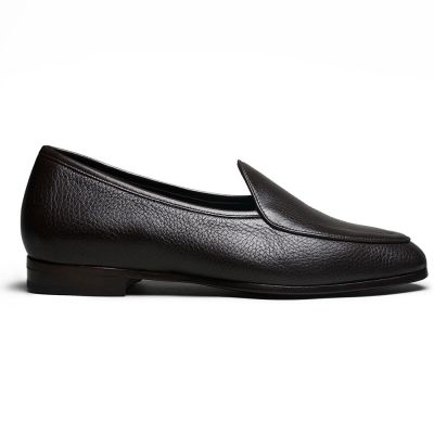 CMR CHAMARIPA Mocasines para hombre que aumentan la estatura | Mocasines de cuero negro con tacón de 5 cm