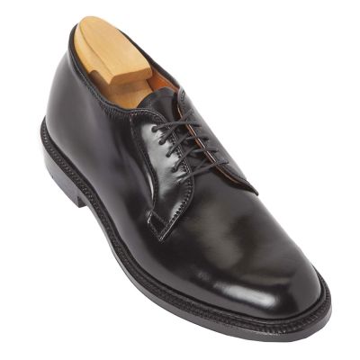 Zapatos de Vestir con Alzas para Hombre CMR CHAMARIPA | Zapatos Derby en Piel Cordovan Negra 7 CM