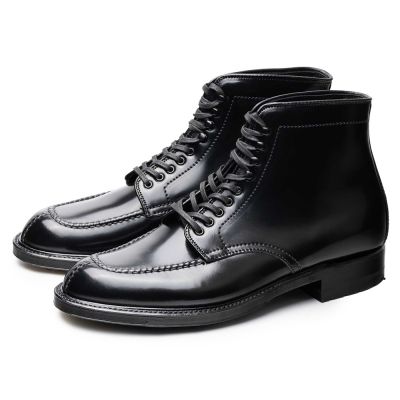 Botas con Altura para Hombre CMR CHAMARIPA | Botas en Piel Cordovan Negra 7 CM