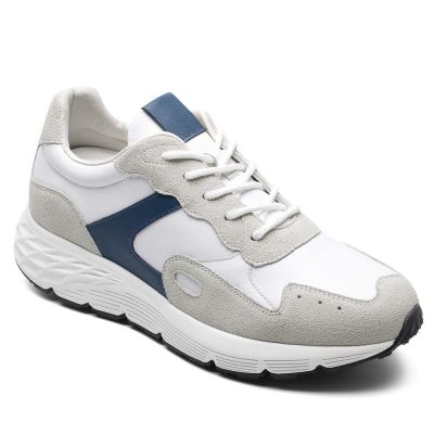 Zapatillas para Hombre en Mezcla de Cueros | 8 cm