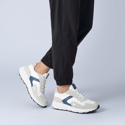 Zapatillas para Hombre en Mezcla de Cueros | 8 cm
