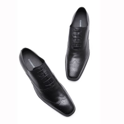 Zapatos Oxfords Personalizados 7 cm Wingtip - Tallas 37-45