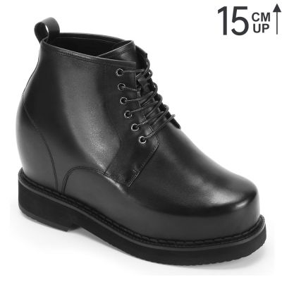 Botines de Cuero de Vacuno +15 cm