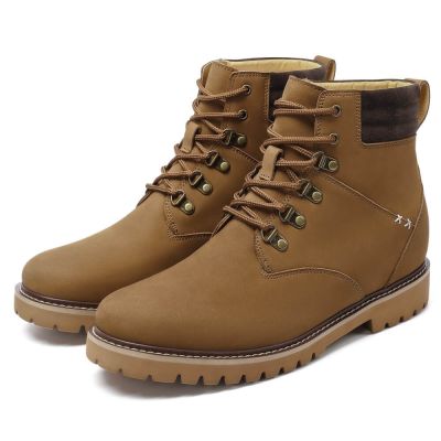 CMR CHAMARIPA zapatos para hombres bajitos - botas con alzas hombre - botas resistentes al agua 8 CM Más Alto