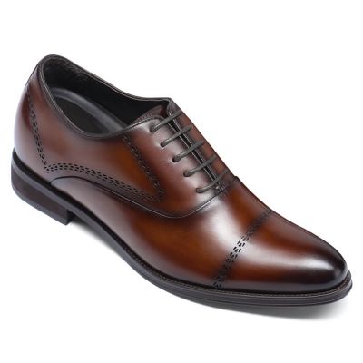 Zapatos Oxfords Elevadores para Hombre + 8 cm