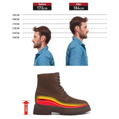 Black Height Incrasing Elevator Shoes Occident Dress Shoes