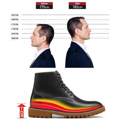 Daily Business Casual 6.5CM/2.56 Inch Height Elevator Shoes