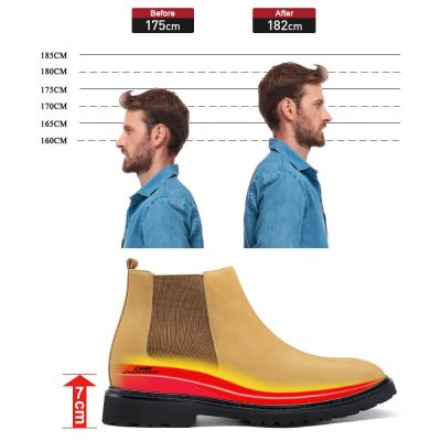 Black Height Incrasing Elevator Shoes Occident Dress Shoes